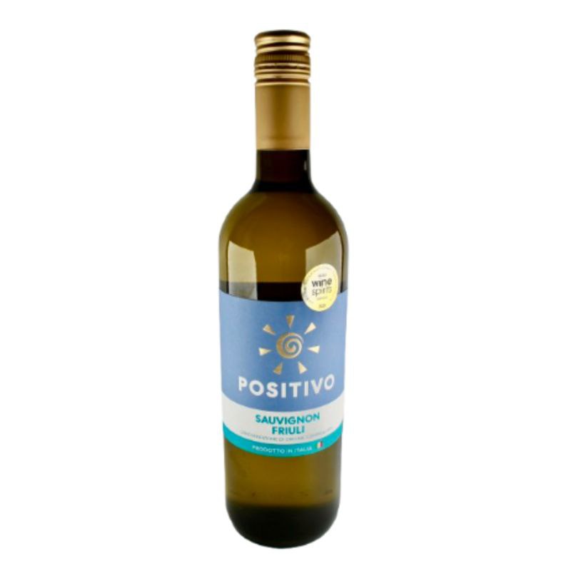Вино Positivo Sauvignon Friuli сухе біле 12.5%  0.75 л